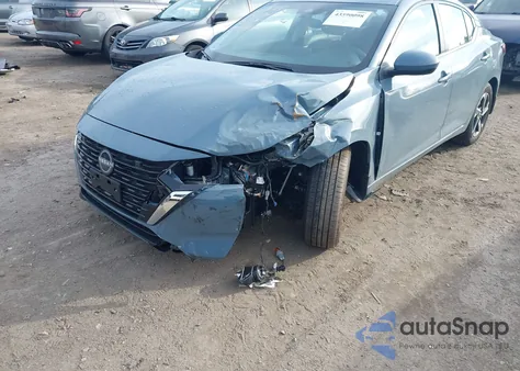 2025 Nissan Sentra Sv from USA, damaged, VIN 3N1AB8CV1SY375718